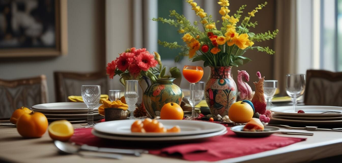 Creating a Cultural Dining Experience in Your Home