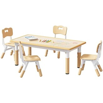 Brelley Kids Table and Chairs Set