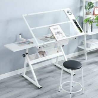 LiviNest Height Adjustable Drafting Table