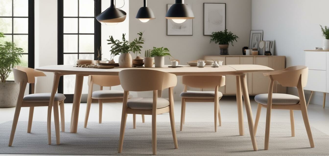 Scandinavian Style Dining Sets: Why They Work