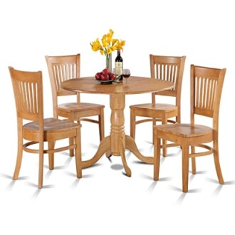 East West Furniture Dublin 5 Piece Modern Set